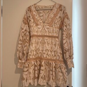 Absolutely gorgeous white lace dress